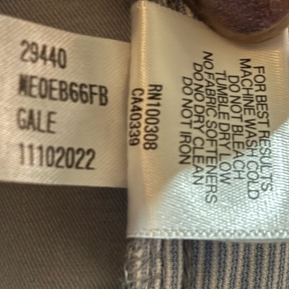 NWT PETER MILLAR CROWN SPORT eb66 Performance five Pocket Pants gale gray 34x30 - Picture 9 of 12